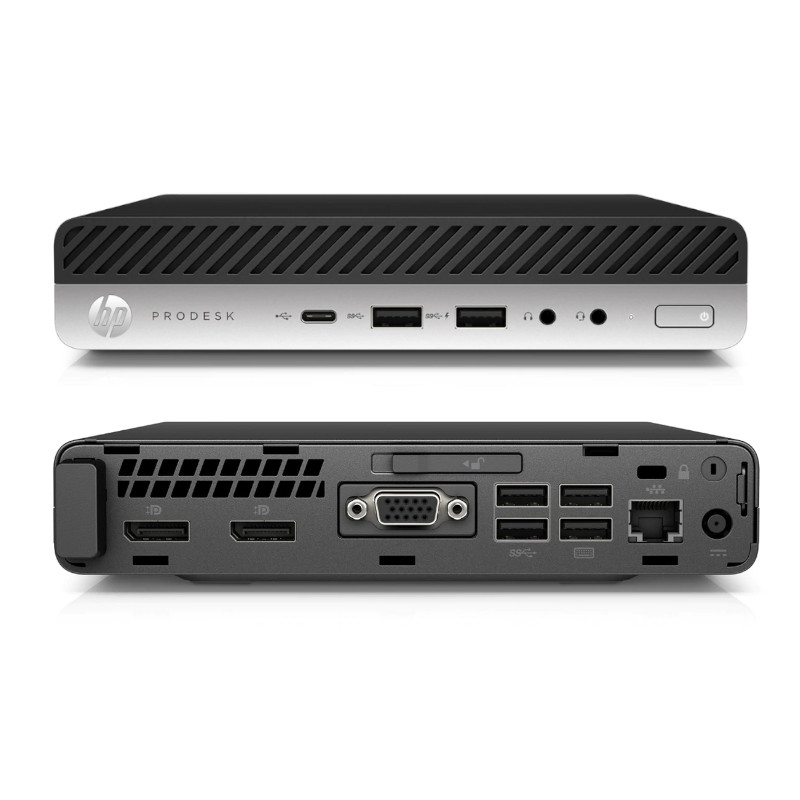 HP ProDesk 600 G3 DM, i5-6500T, 8 GB, 256 GB SSD